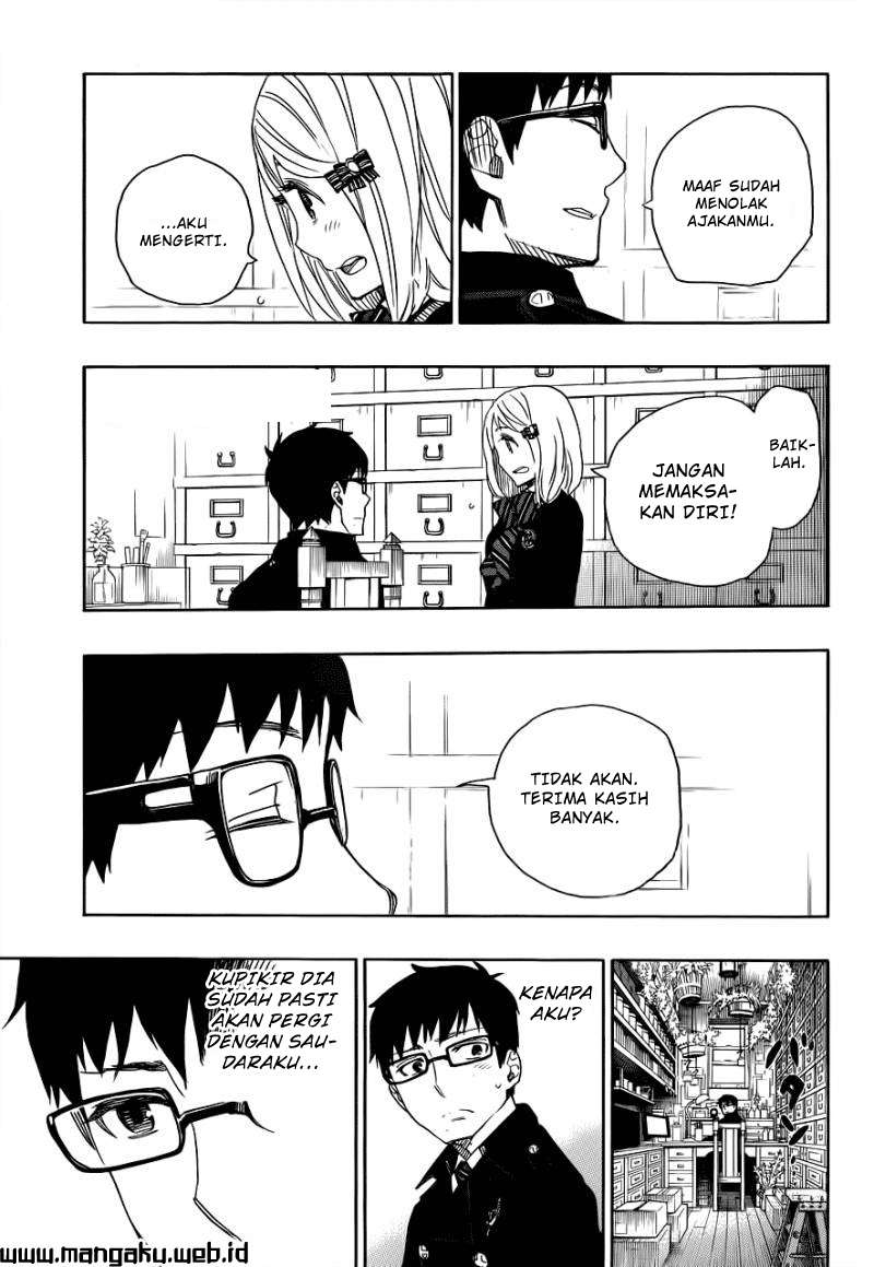 Ao no Exorcist chapter 46.1 halaman 18