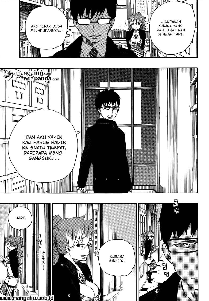 Ao no Exorcist chapter 46.1 halaman 22