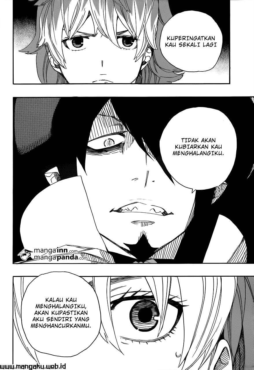 Ao no Exorcist chapter 46.1 halaman 25