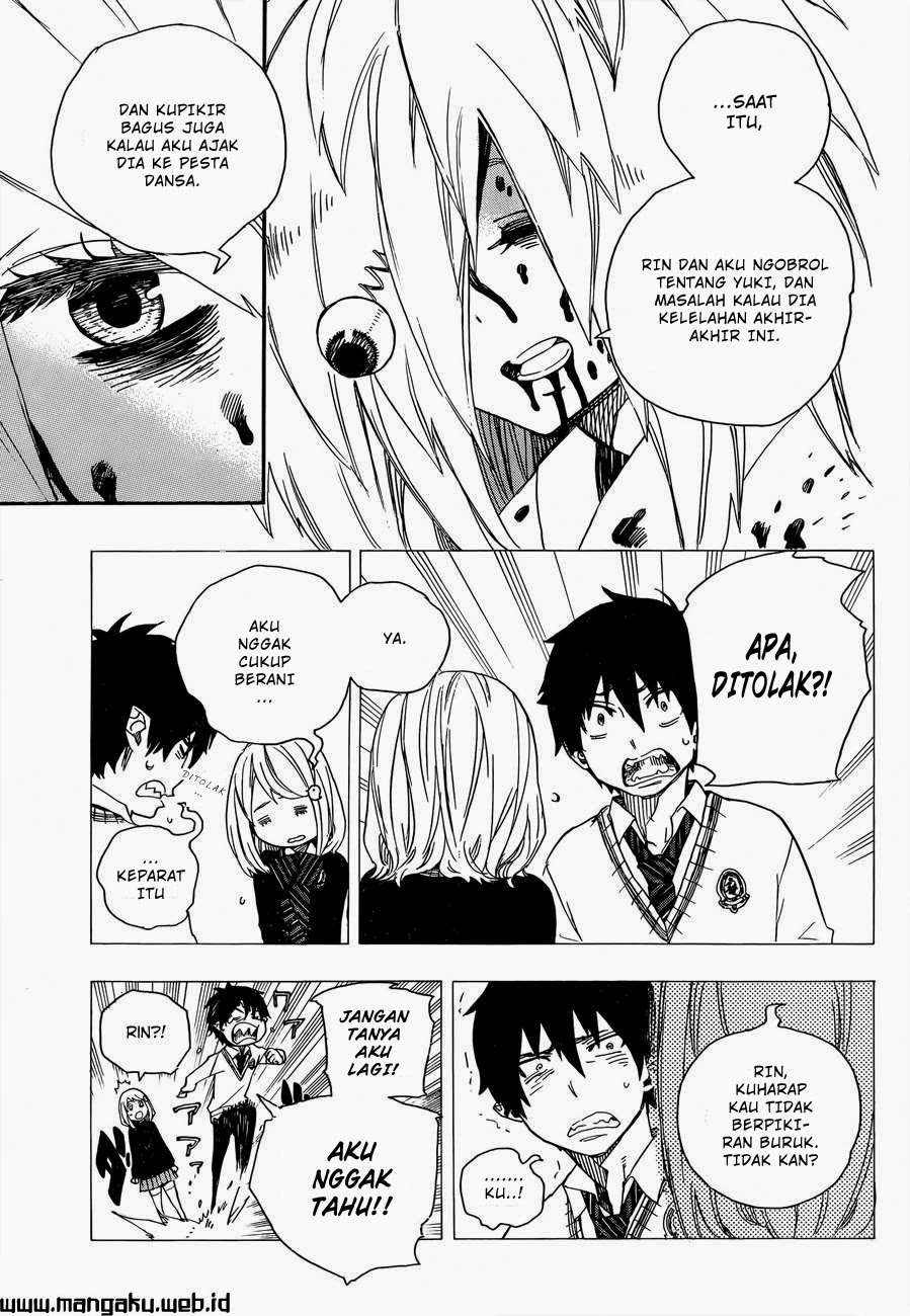 Ao no Exorcist chapter 47.1 halaman 10