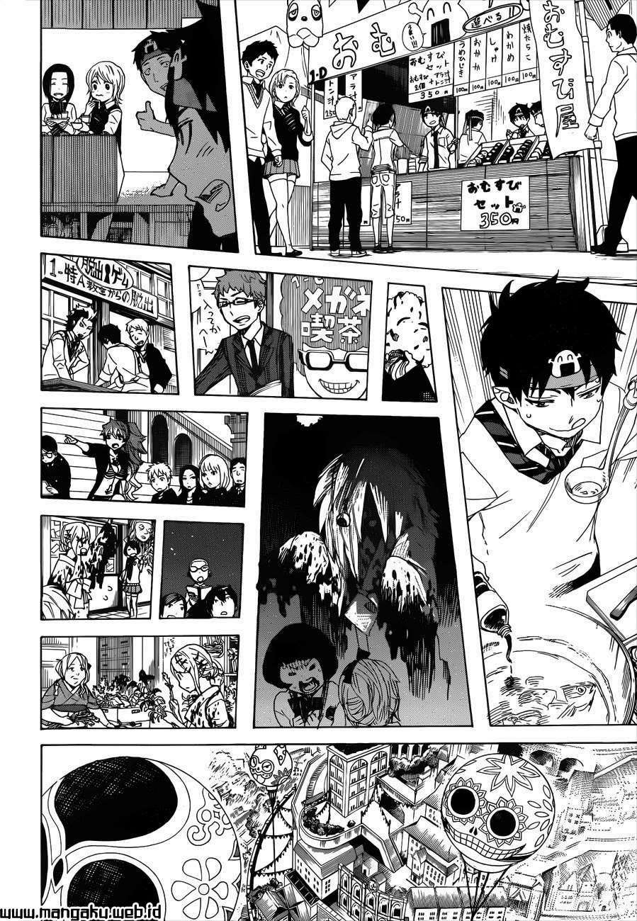 Ao no Exorcist chapter 47.1 halaman 17
