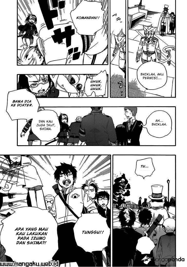 Ao no Exorcist chapter 49.2 halaman 7