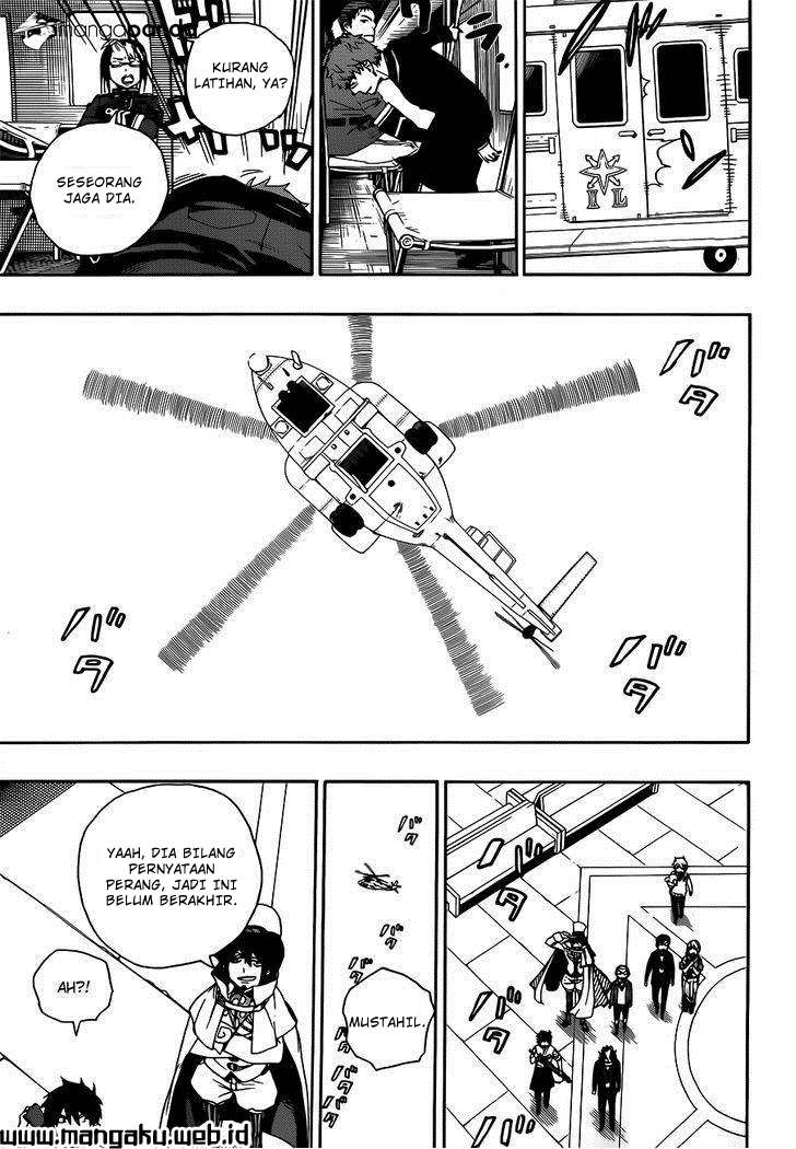 Ao no Exorcist chapter 49.2 halaman 13