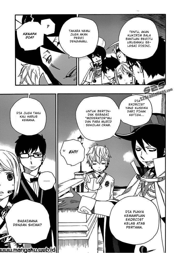 Ao no Exorcist chapter 49.2 halaman 18