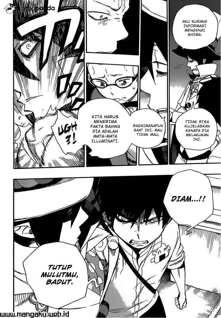 Ao no Exorcist chapter 49.2 halaman 19