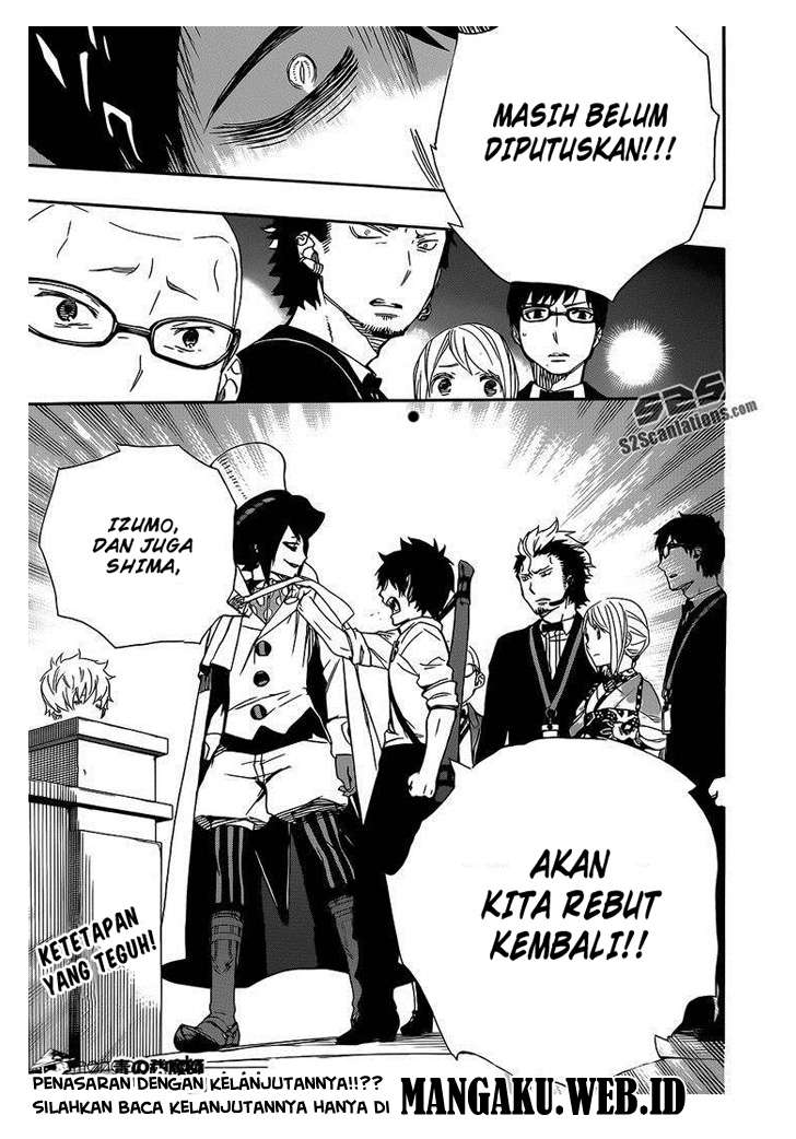 Ao no Exorcist chapter 49.2 halaman 20