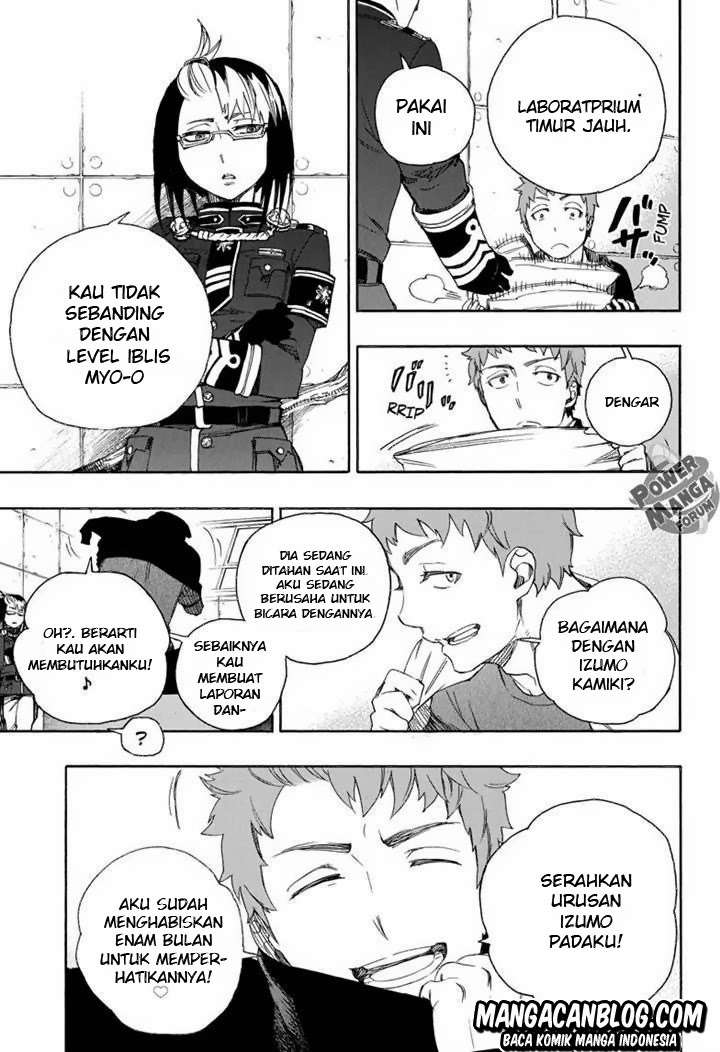 Ao no Exorcist chapter 50 halaman 3