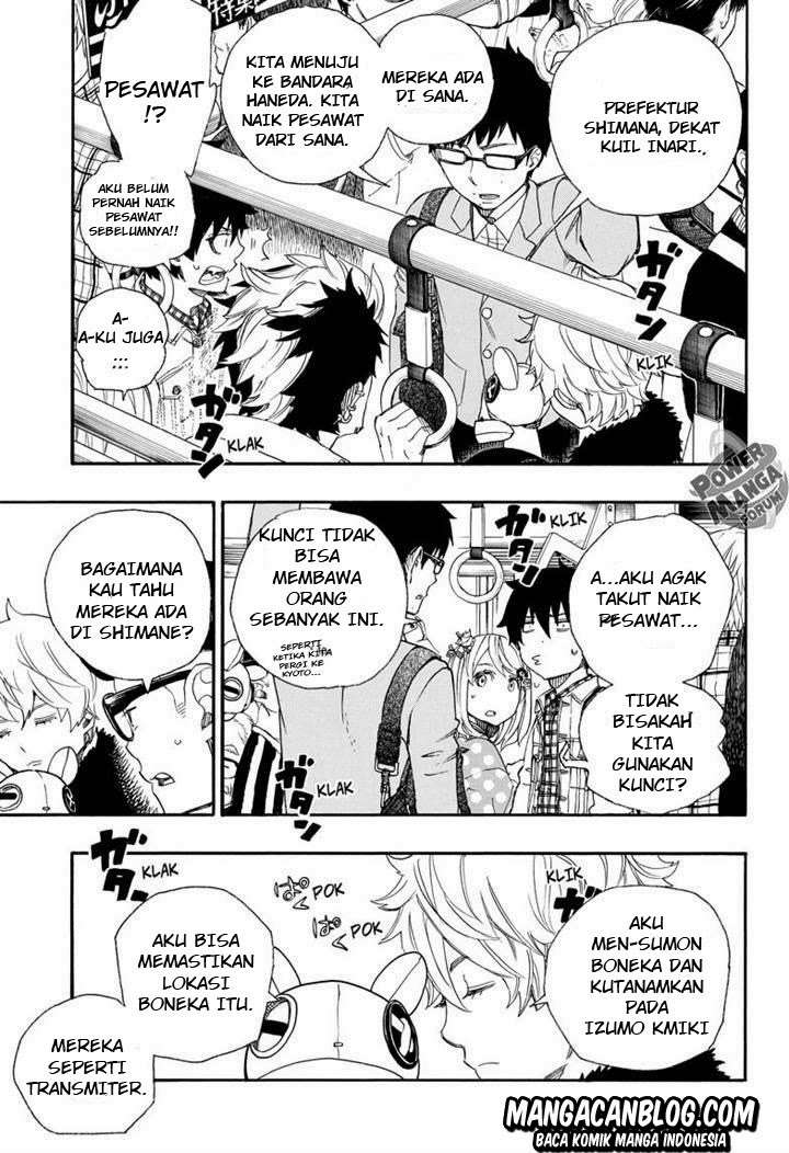 Ao no Exorcist chapter 50 halaman 9