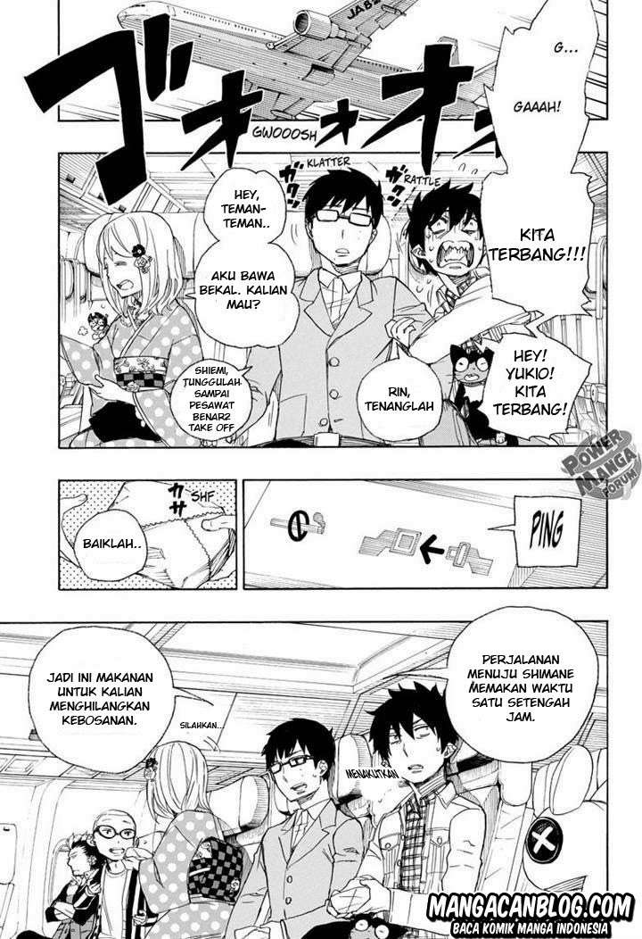Ao no Exorcist chapter 50 halaman 11
