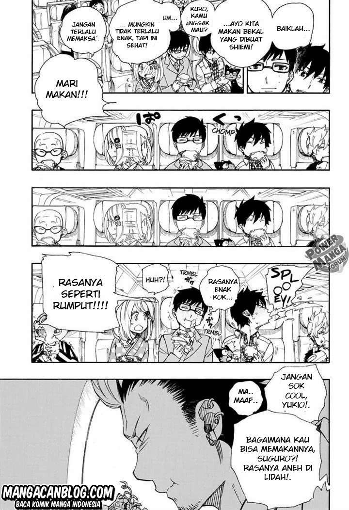 Ao no Exorcist chapter 50 halaman 17