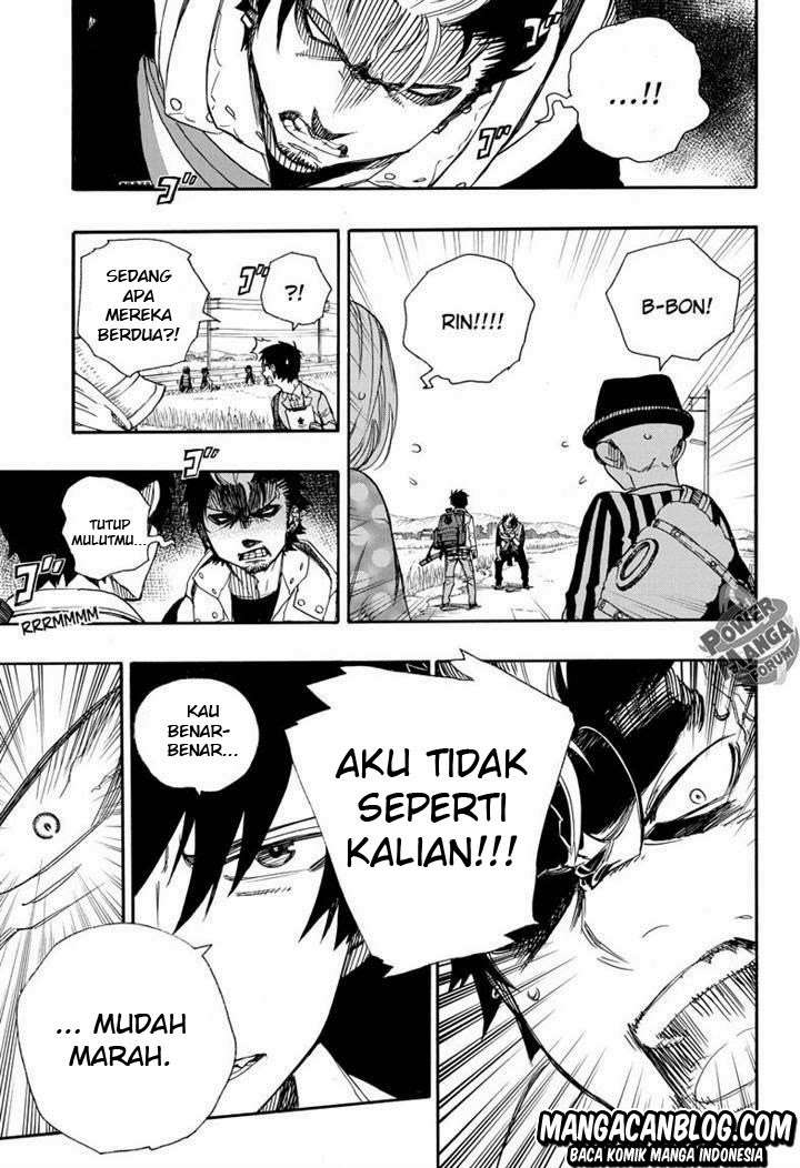 Ao no Exorcist chapter 50 halaman 21