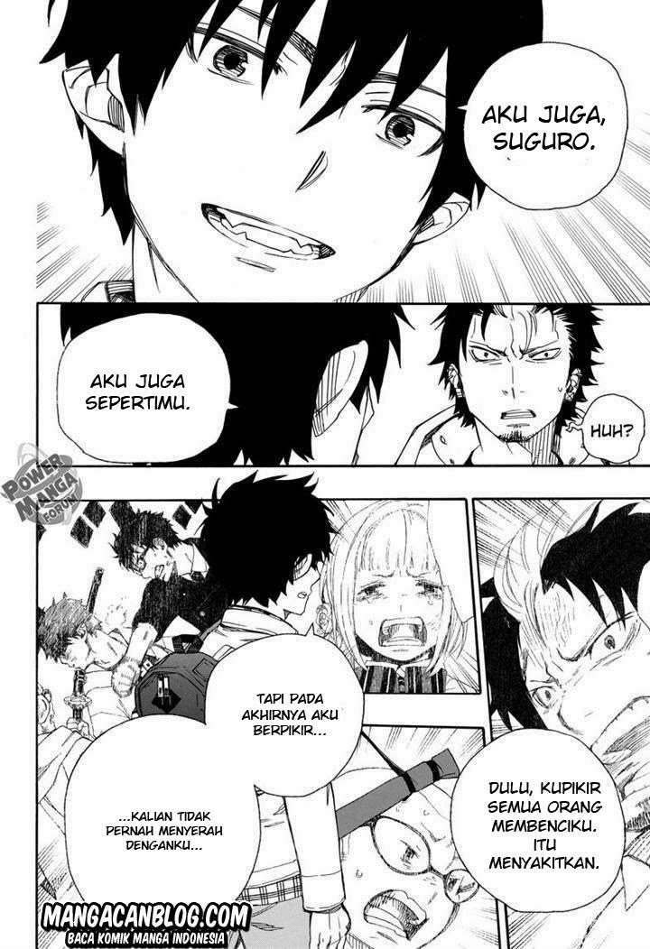 Ao no Exorcist chapter 50 halaman 24