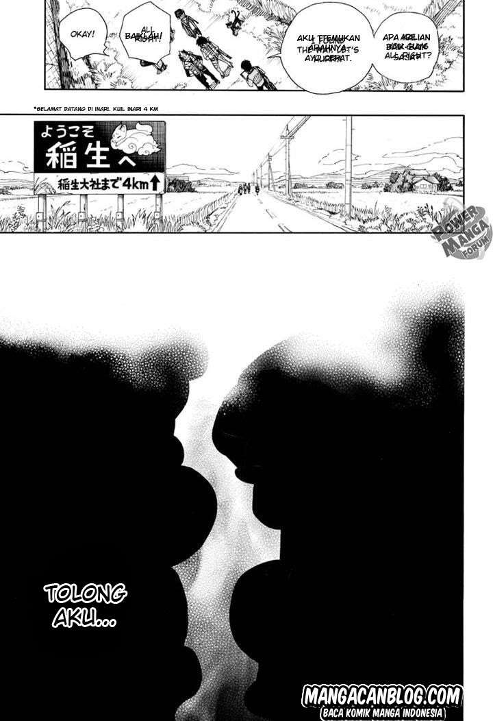 Ao no Exorcist chapter 50 halaman 27