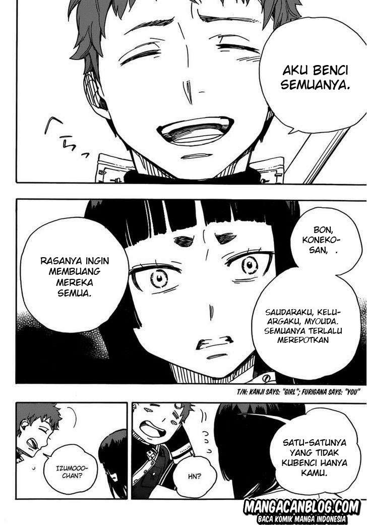 Ao no Exorcist chapter 51 halaman 27