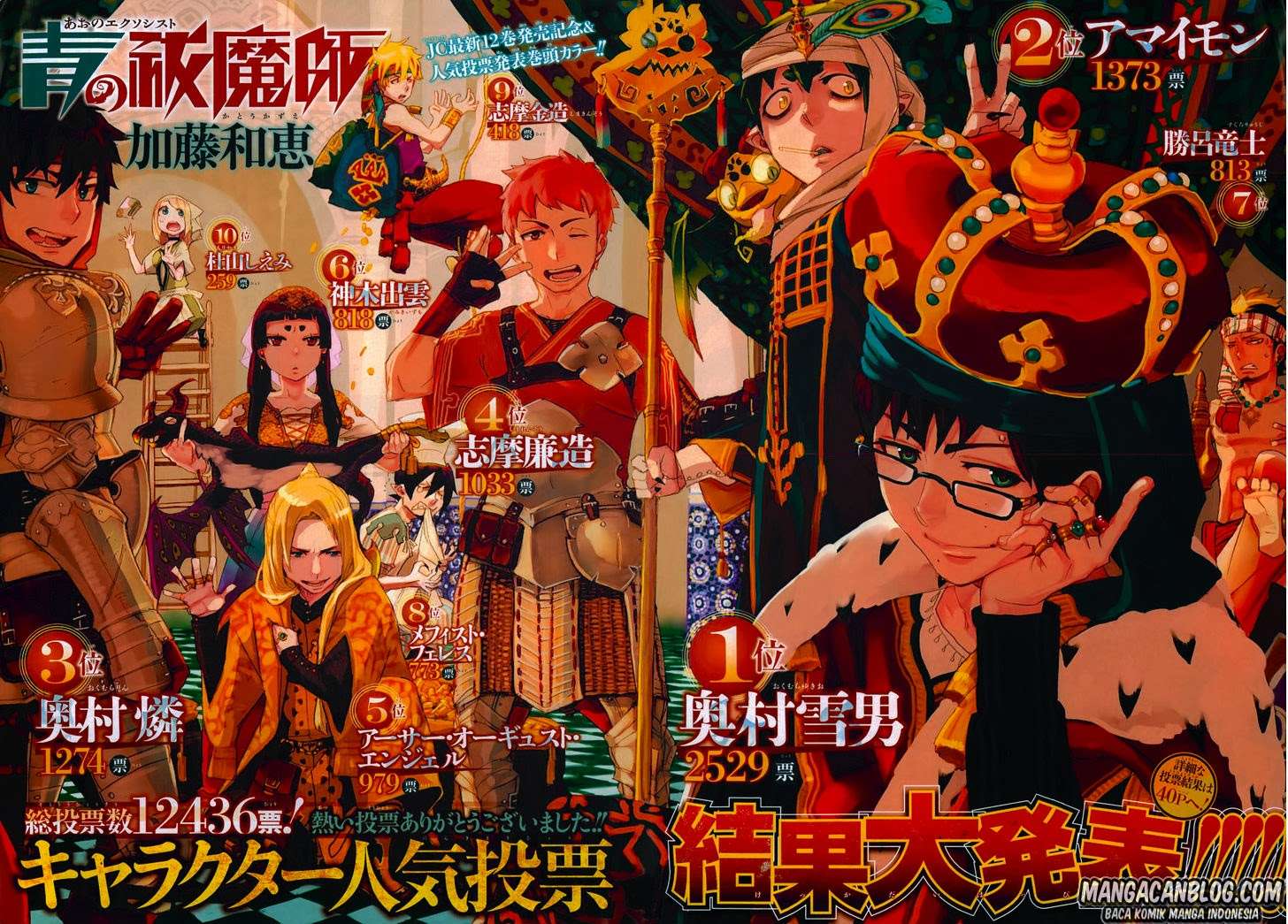 Ao no Exorcist chapter 53 halaman 2