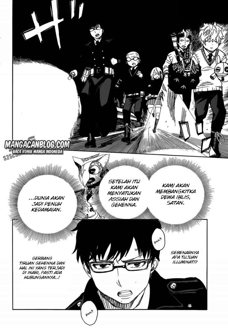 Ao no Exorcist Bab 54 halaman 18