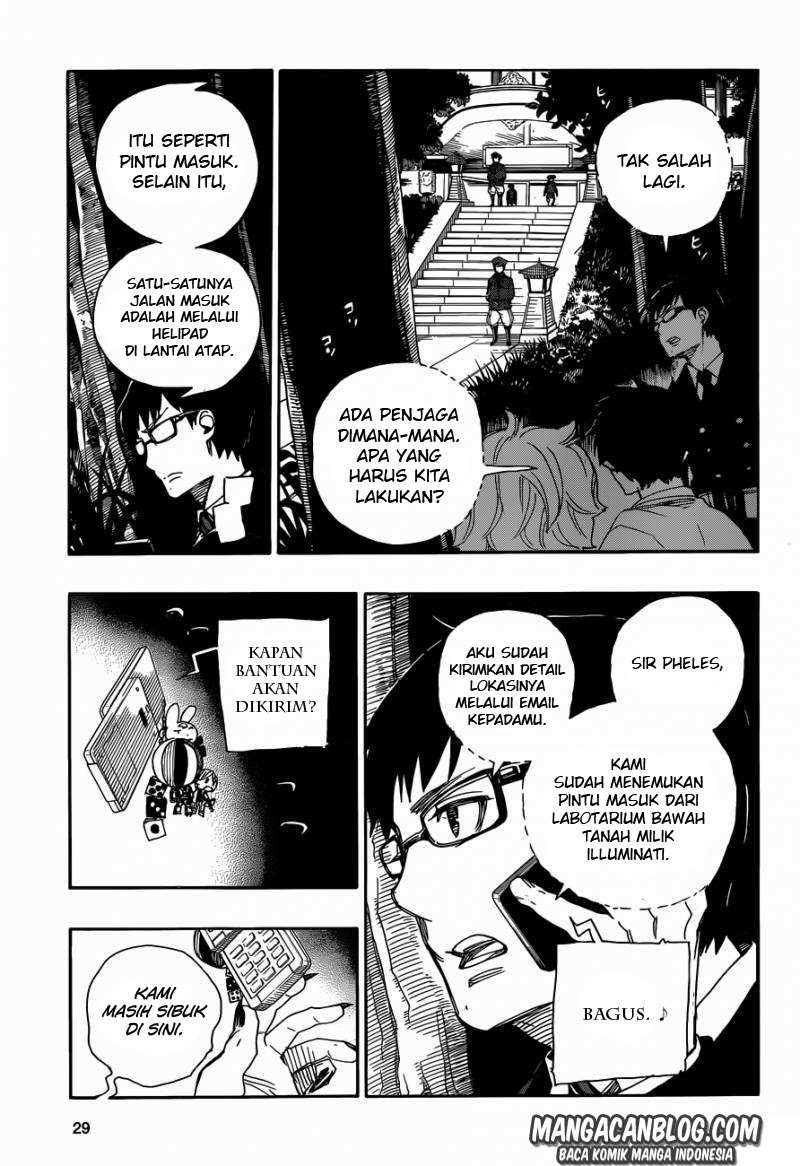 Ao no Exorcist Bab 54 halaman 21