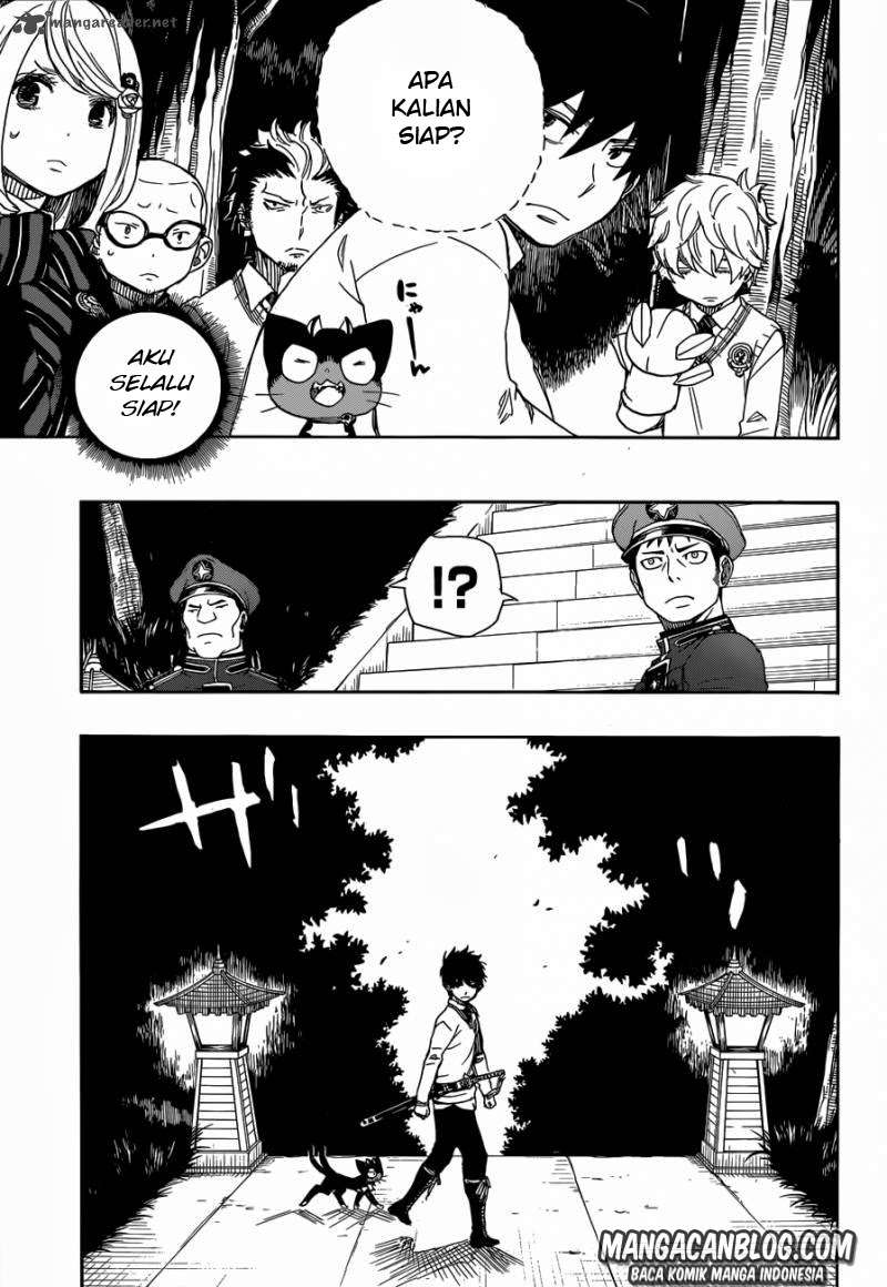 Ao no Exorcist Bab 54 halaman 25