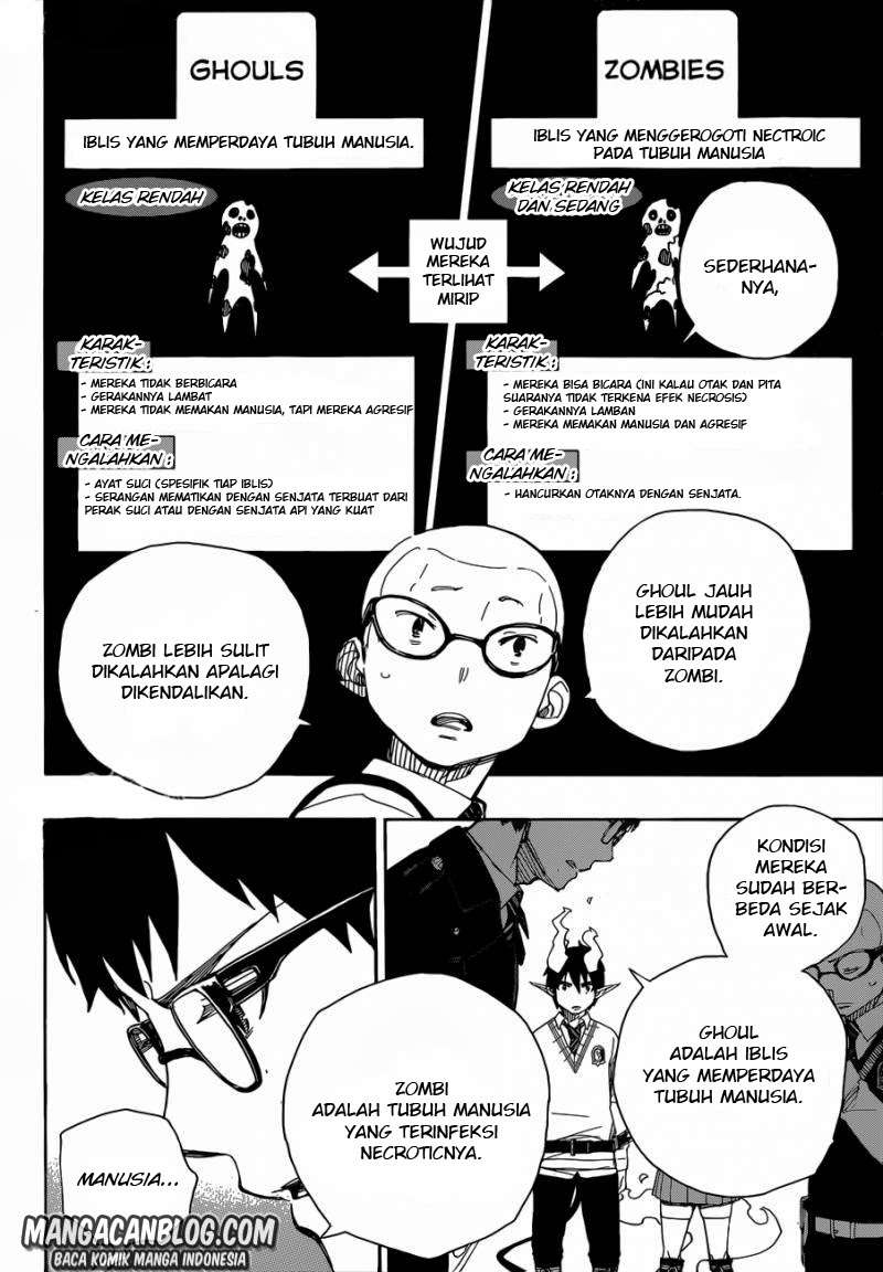 Ao no Exorcist chapter 55 halaman 7