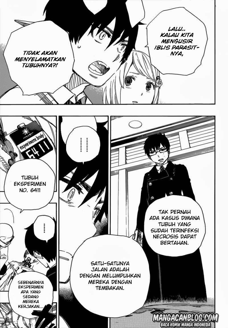Ao no Exorcist chapter 55 halaman 8