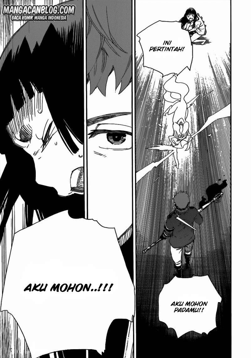 Ao no Exorcist chapter 55 halaman 28