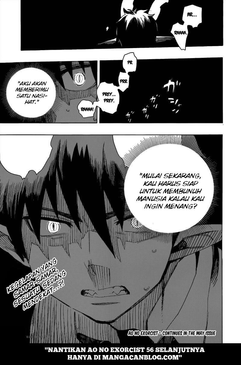Ao no Exorcist chapter 55 halaman 36