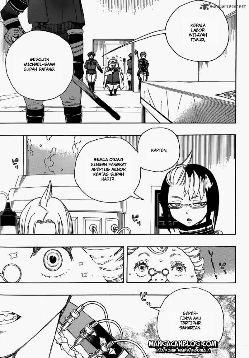 Ao no Exorcist chapter 56 halaman 8