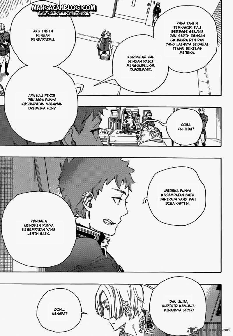 Ao no Exorcist chapter 56 halaman 18