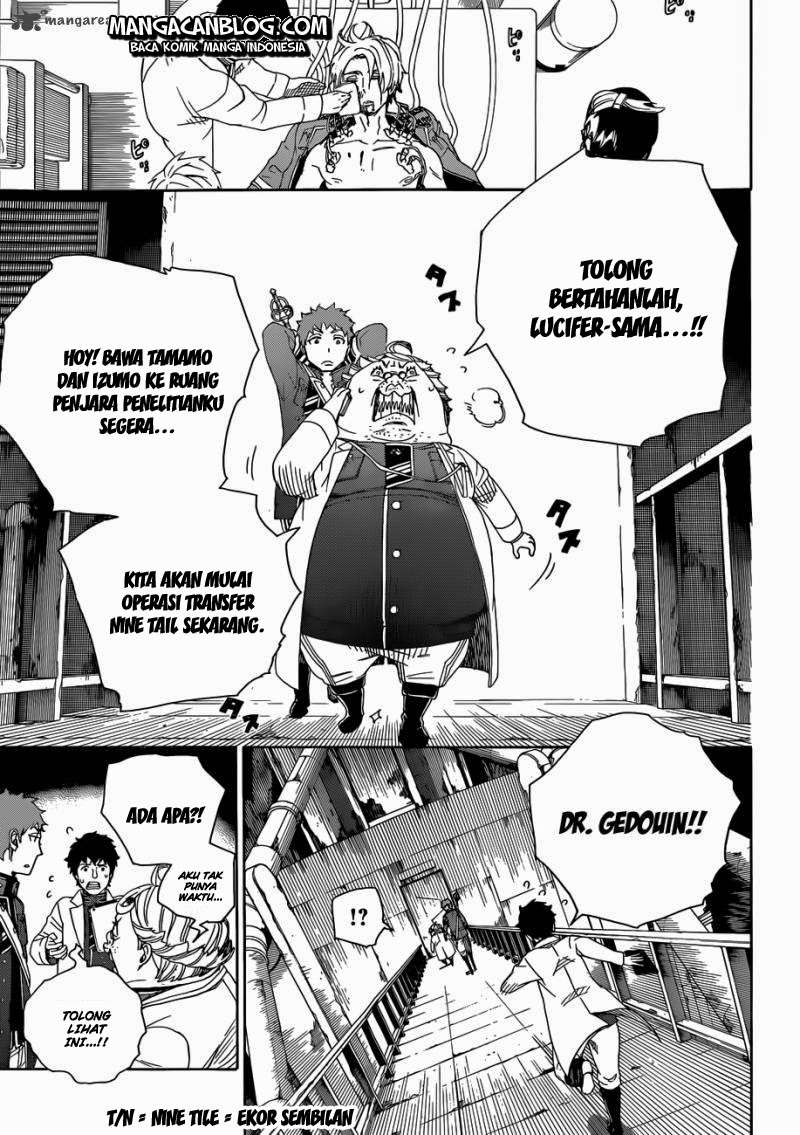 Ao no Exorcist chapter 56 halaman 22