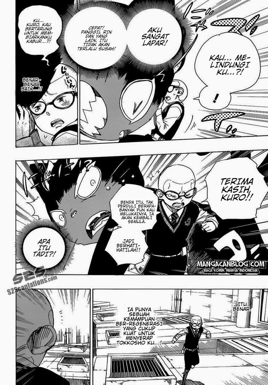 Ao no Exorcist Bab 57 halaman 22