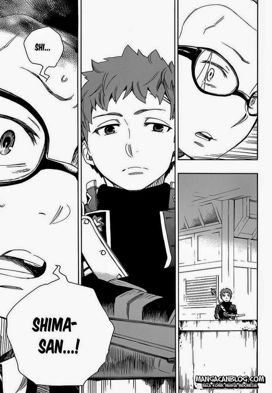 Ao no Exorcist Bab 57 halaman 28