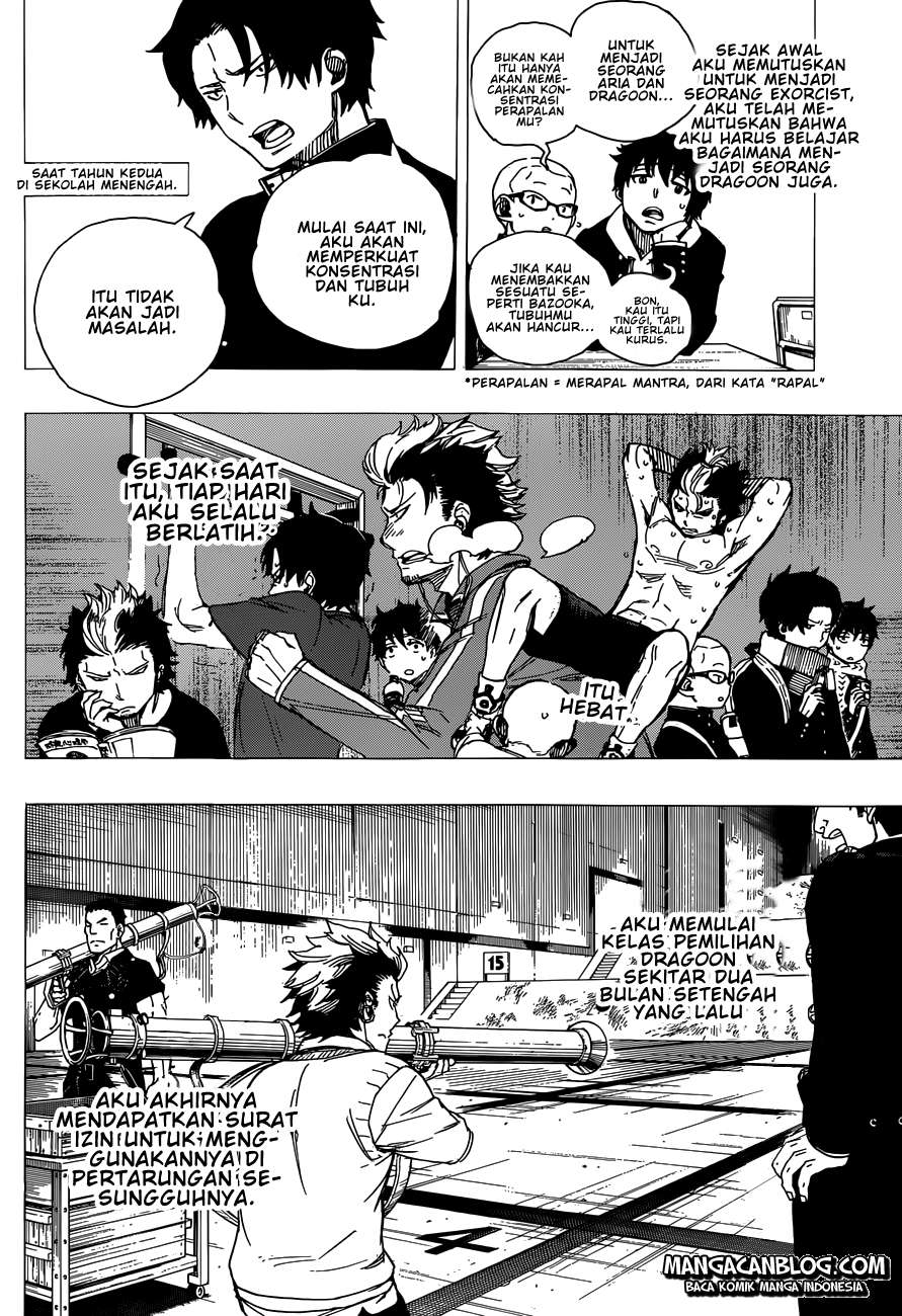 Ao no Exorcist chapter 58 halaman 8