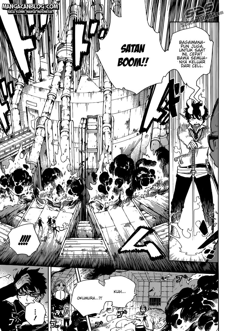 Ao no Exorcist chapter 58 halaman 33