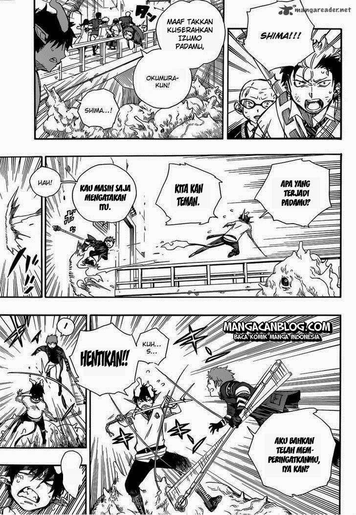 Ao no Exorcist chapter 59 halaman 21