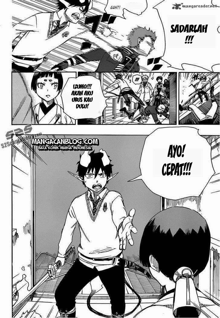 Ao no Exorcist chapter 59 halaman 22