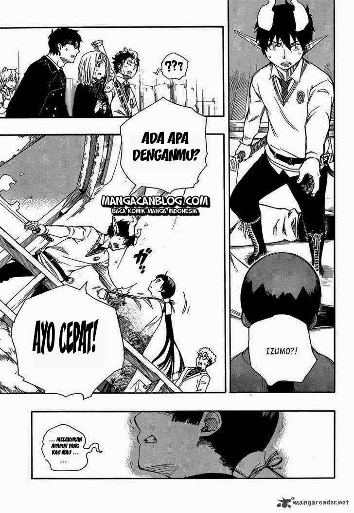 Ao no Exorcist chapter 59 halaman 25