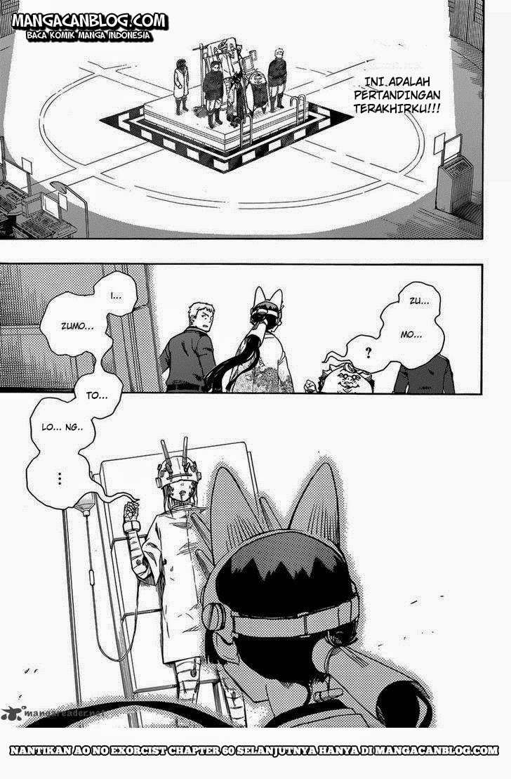 Ao no Exorcist chapter 59 halaman 32