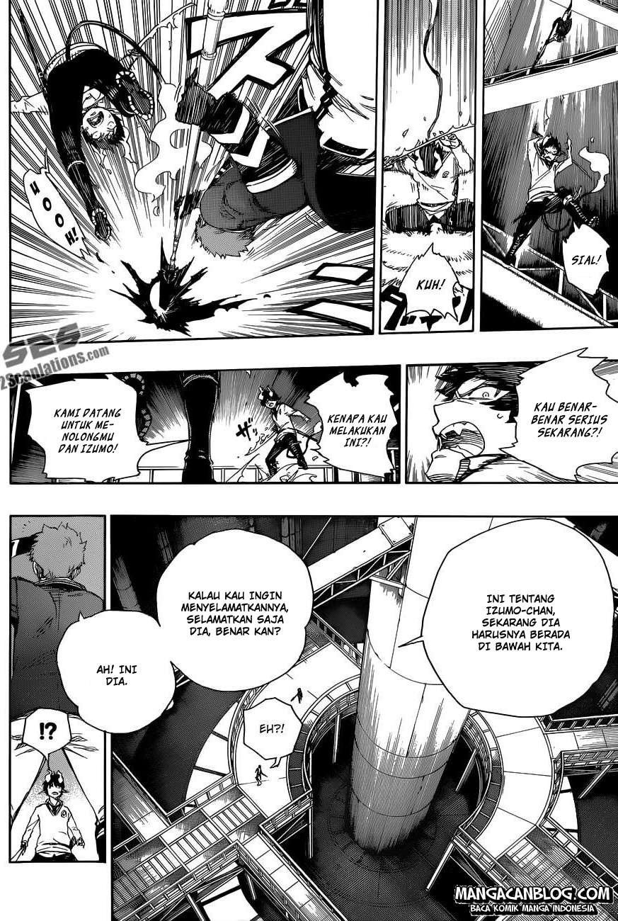 Ao no Exorcist chapter 60 halaman 6