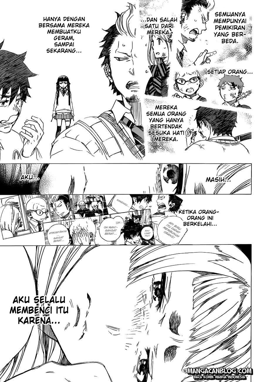 Ao no Exorcist chapter 60 halaman 27