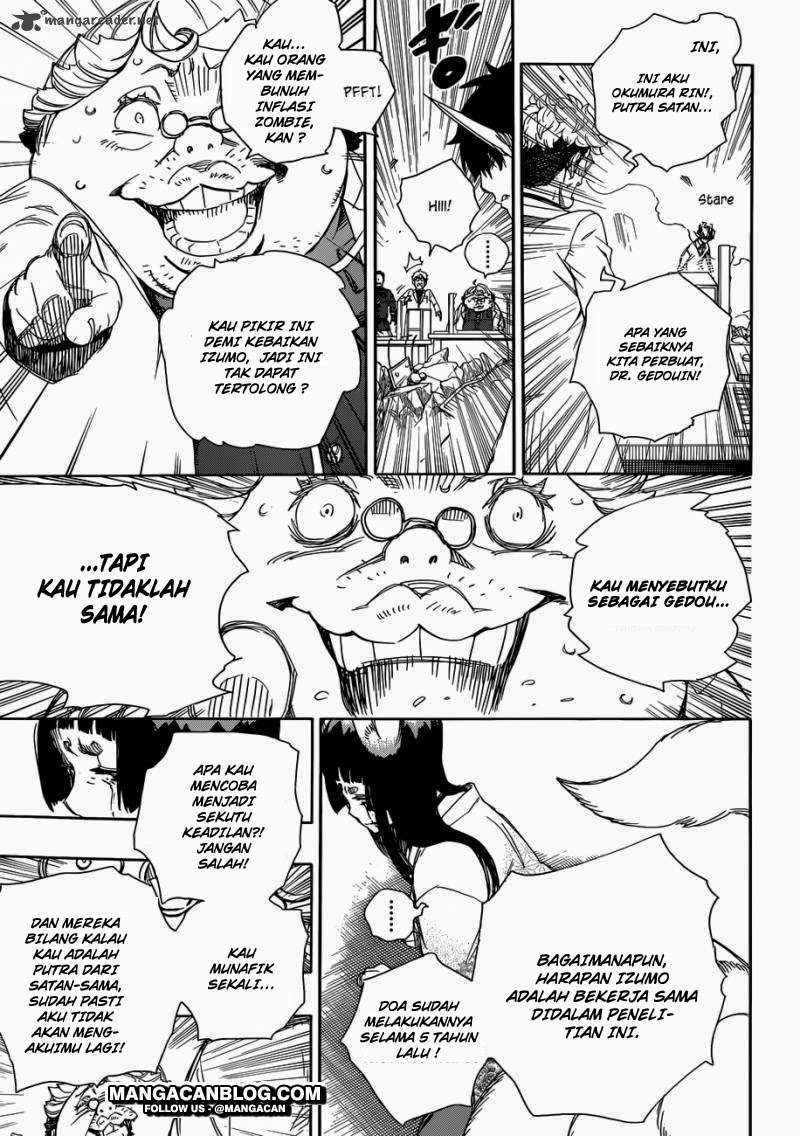Ao no Exorcist chapter 61 halaman 6