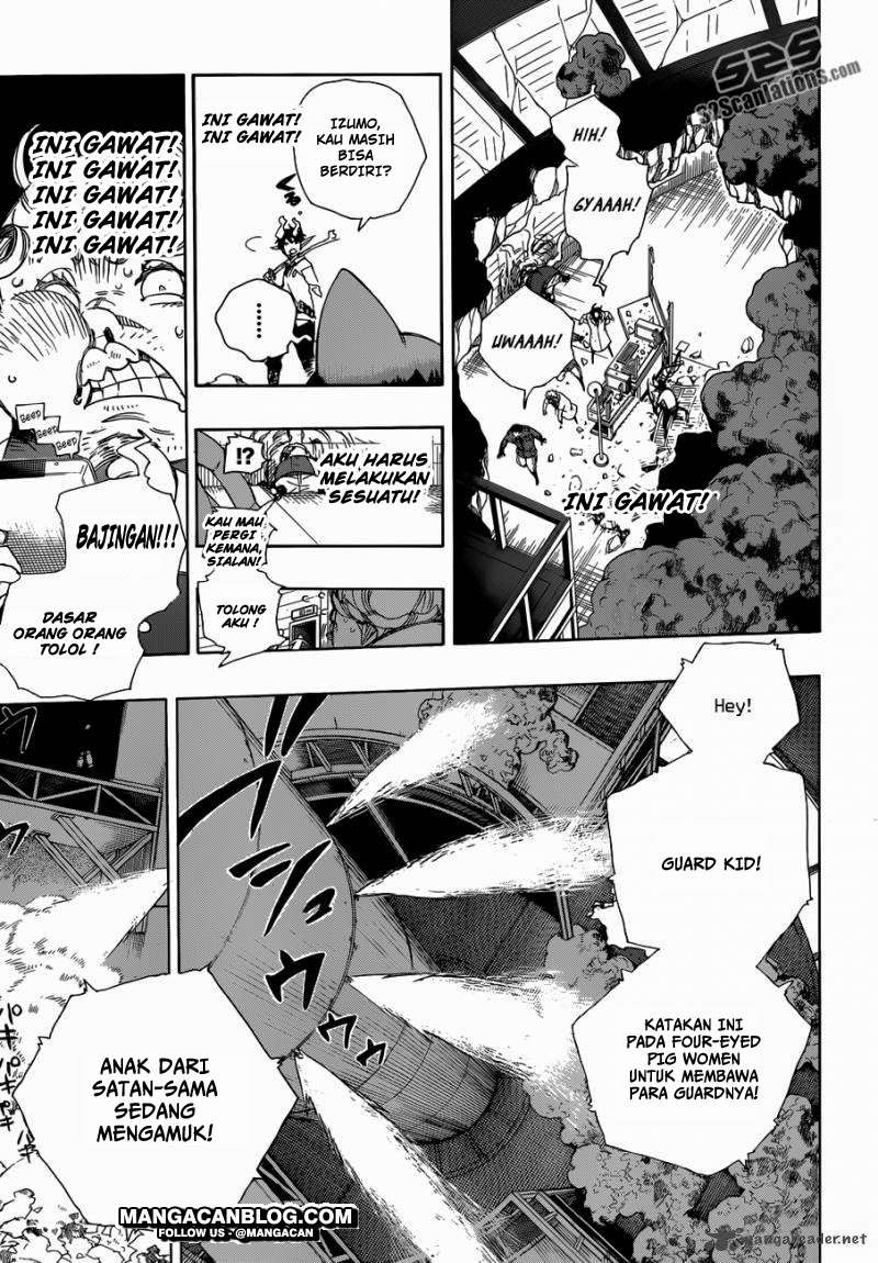Ao no Exorcist chapter 61 halaman 9