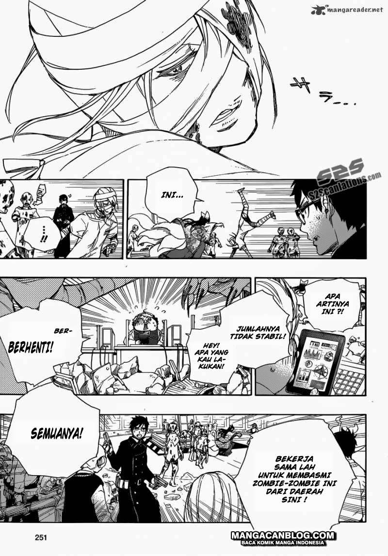 Ao no Exorcist chapter 61 halaman 21