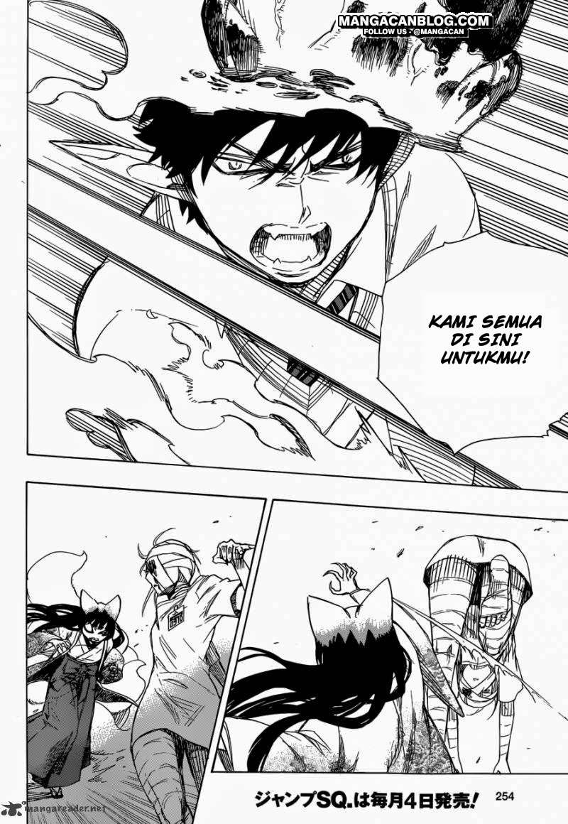 Ao no Exorcist chapter 61 halaman 23