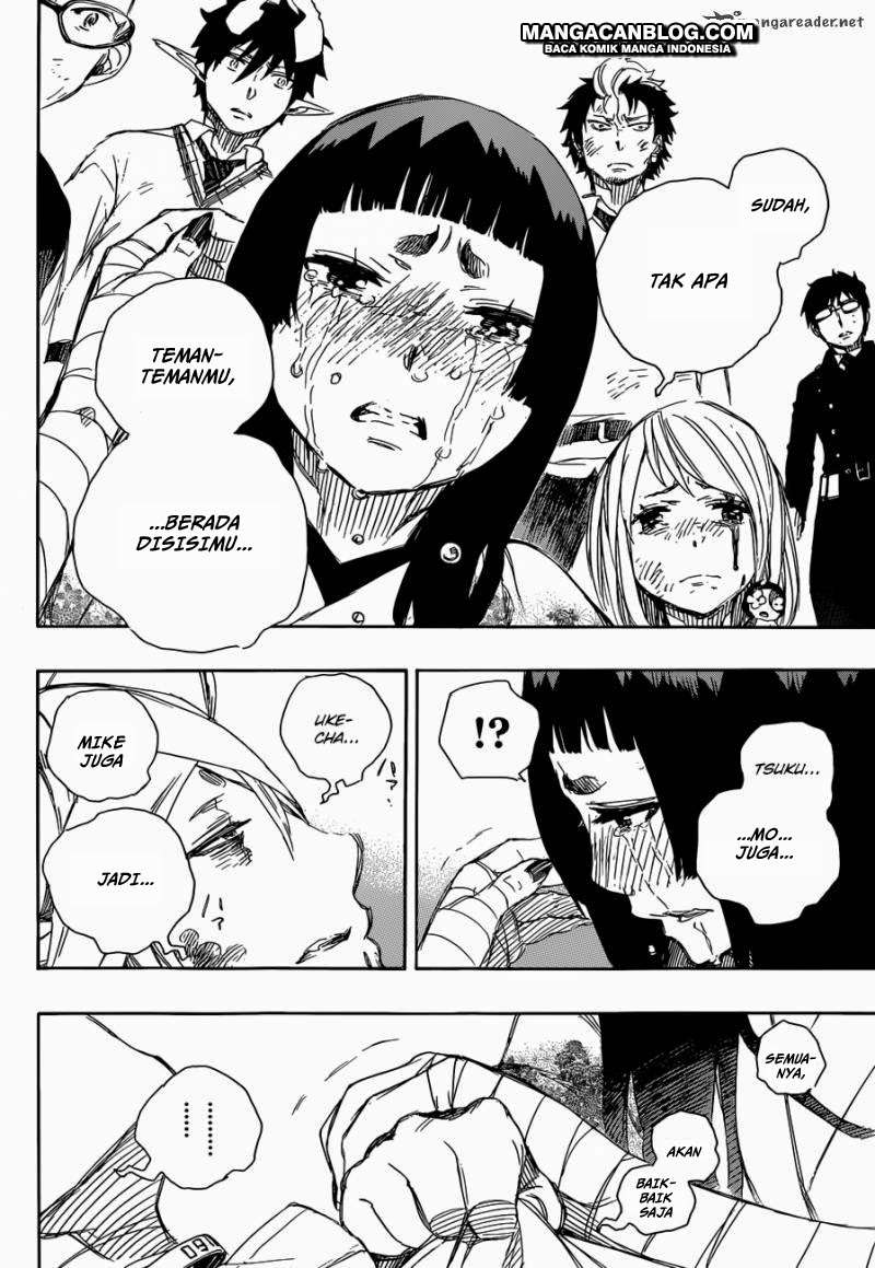Ao no Exorcist chapter 61 halaman 33