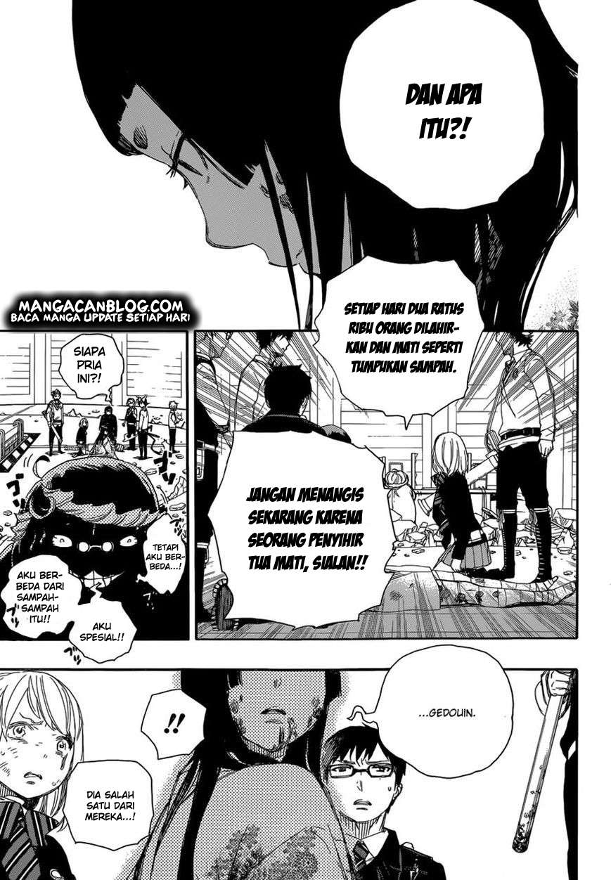 Ao no Exorcist chapter 62 halaman 6