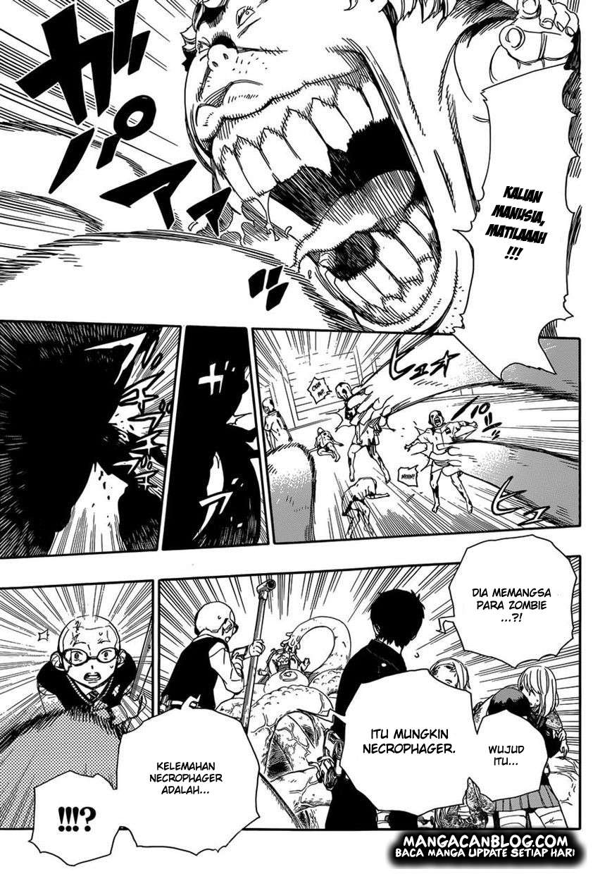 Ao no Exorcist chapter 62 halaman 12