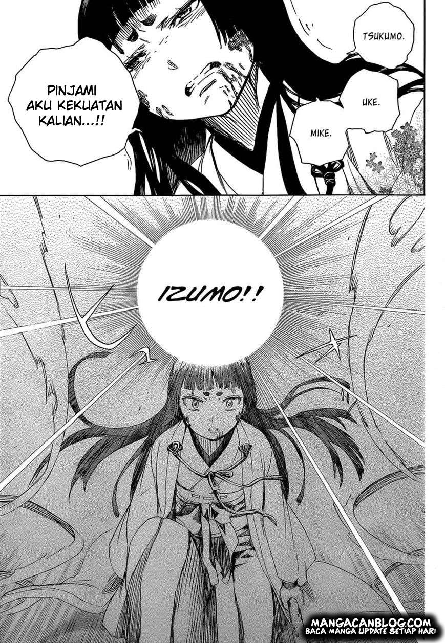 Ao no Exorcist chapter 62 halaman 16