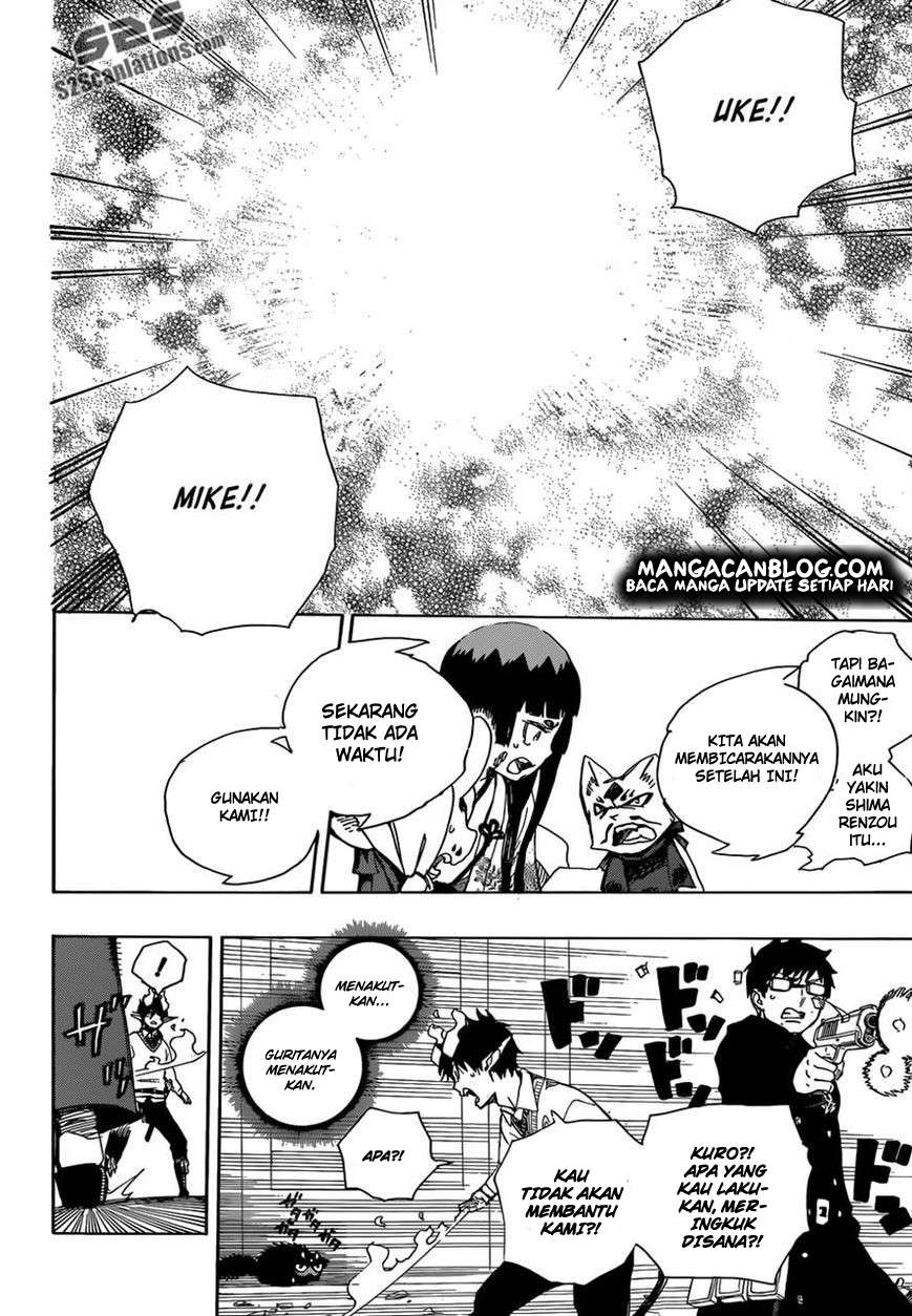 Ao no Exorcist chapter 62 halaman 17