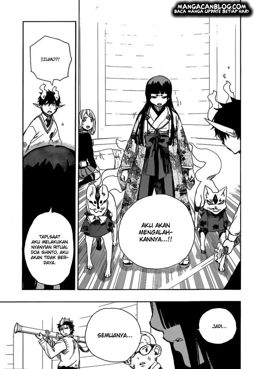 Ao no Exorcist chapter 62 halaman 18