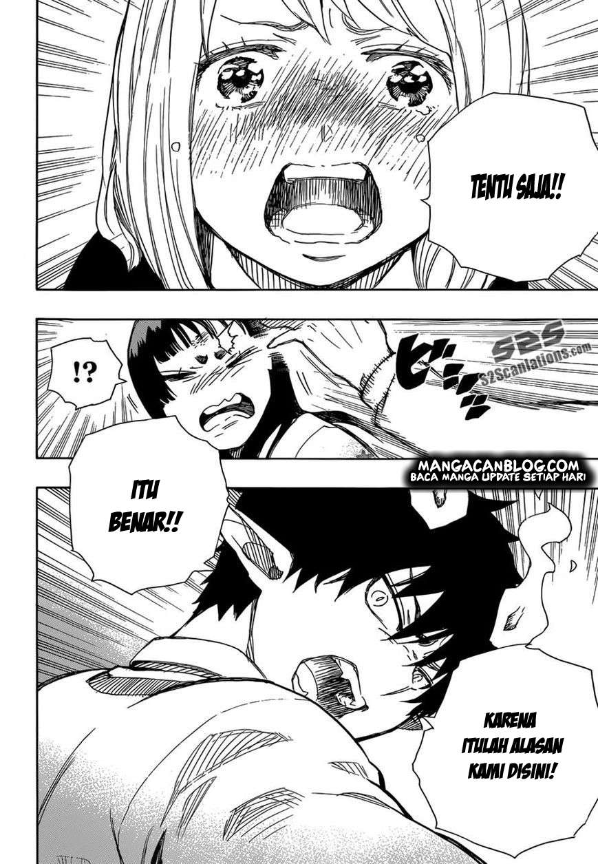 Ao no Exorcist chapter 62 halaman 21